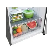 Detalles del almacenamiento interior de la nevera LG VT40APYC