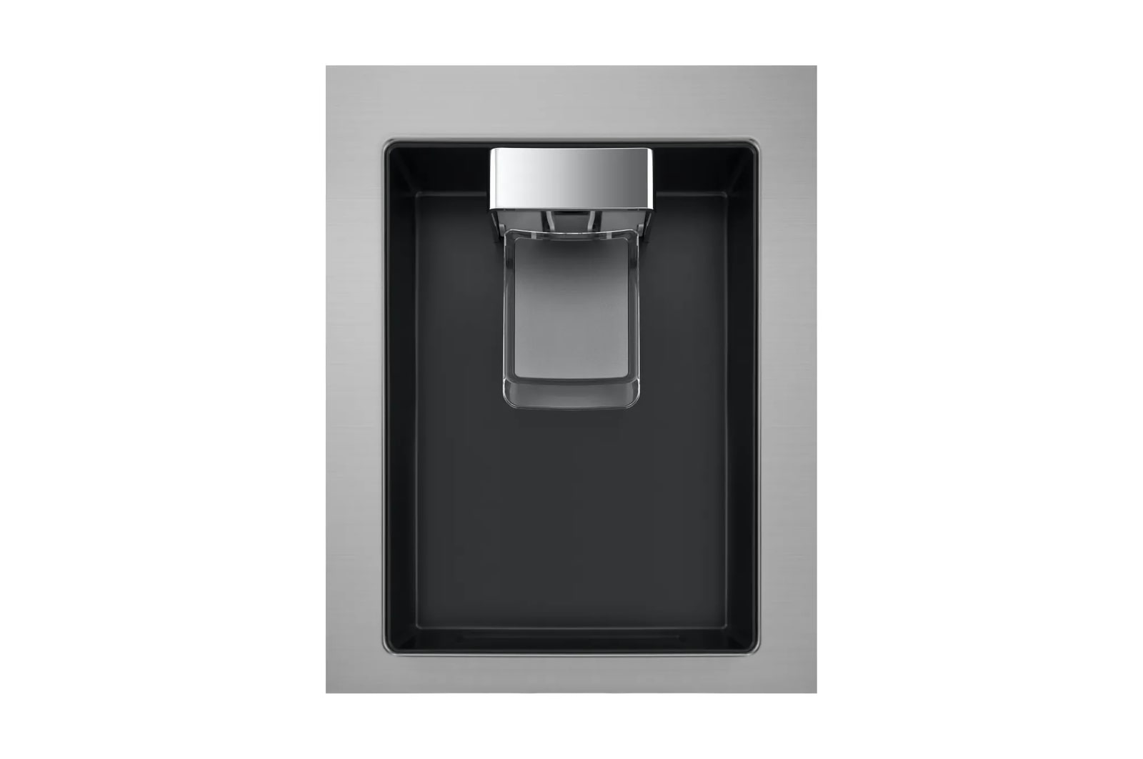 Dispensador de agua en la nevera LG VT40APYC