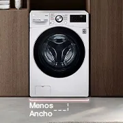 Lavasecadora Lg encaje perfecto en zona de lavado