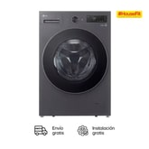 Lavadora Carga Frontal -20kg/44lbs - AIDD - Compacta Gris Grafito