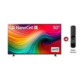 TV 50 Pulgadas NanoCell 4K - 50NANO80TSA -Más de 160 canales gratuitos