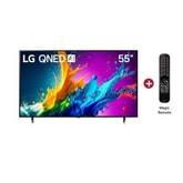 TV LG 55 Pulgadas QNED80 - 55QNED80TSA -Más de 160 canales gratuitos