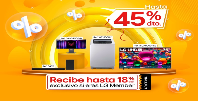 Promo Big Sale descuentos hasta el 45%