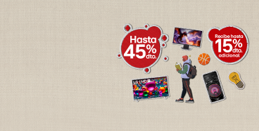 promo Back to school TVs. monitores, Audio LG