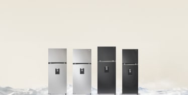Neveras Door Cooling LG en el piso hielo, icono envío gratis