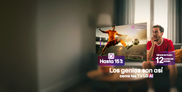 Aprovecha la preventa exclusiva de los nuevos TVs LG