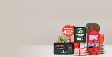 prOmo monitores 12% de descunto en esta Navidad 