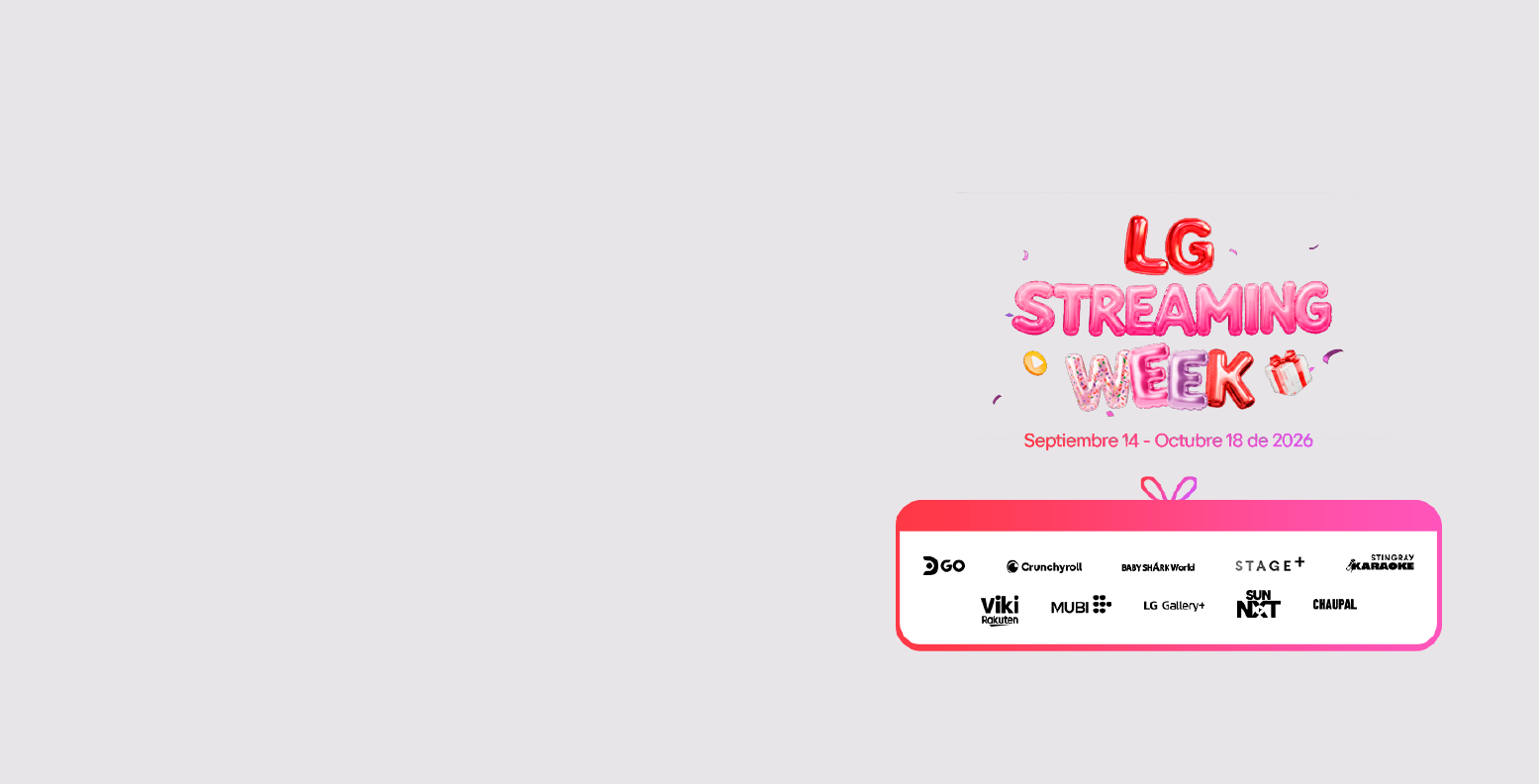 Banner promocional STREAMING WEEK