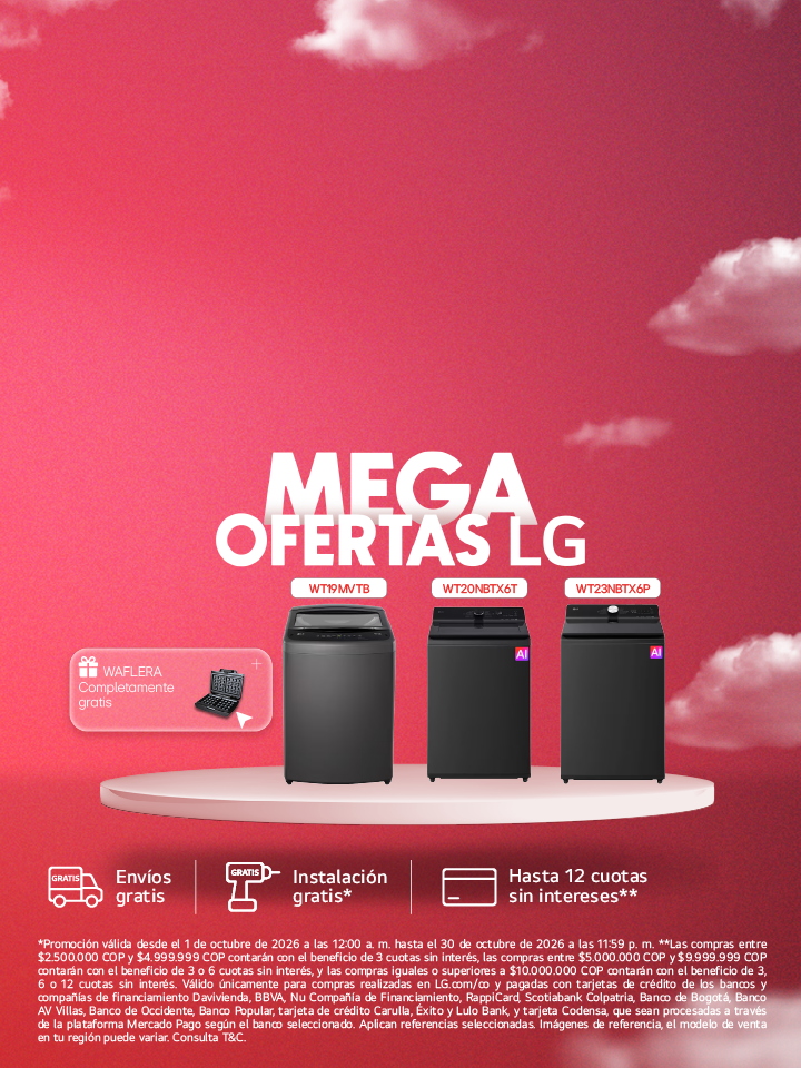 Banner Mega Ofertas LG 