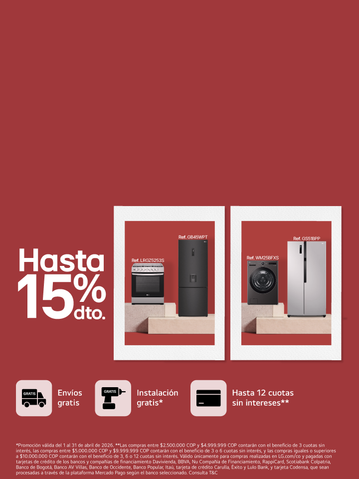 Promo LG Members de electrodomésticos LG