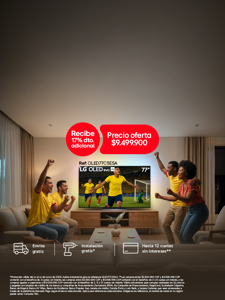 Promo OLED LG de TVs LG