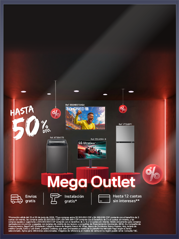 Banner Promocional Mega Outlet