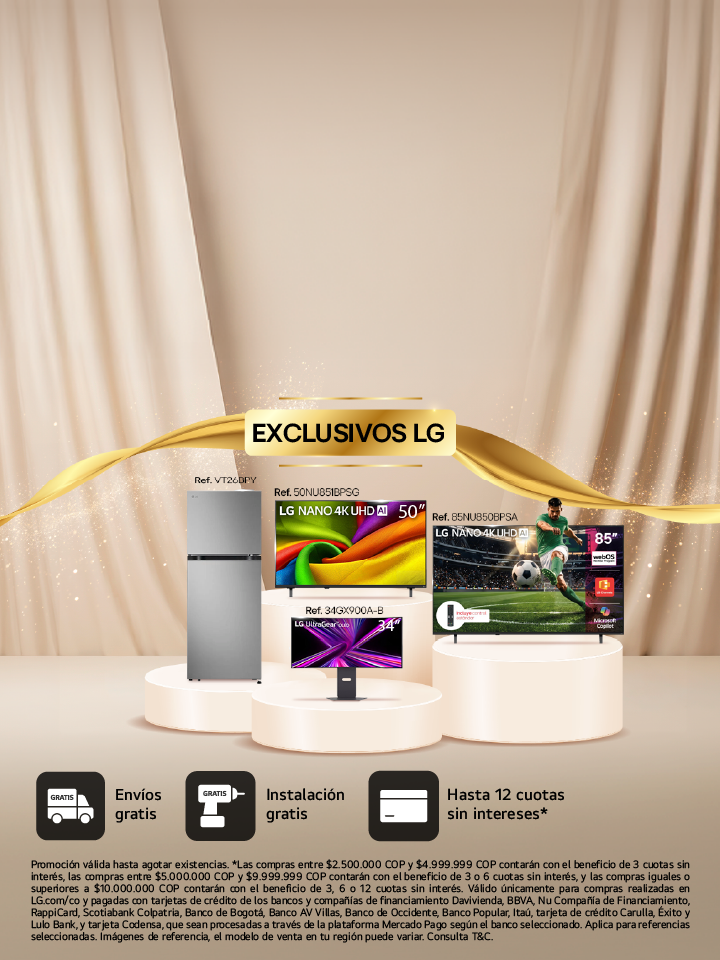 Banner promocional productos exclusivos