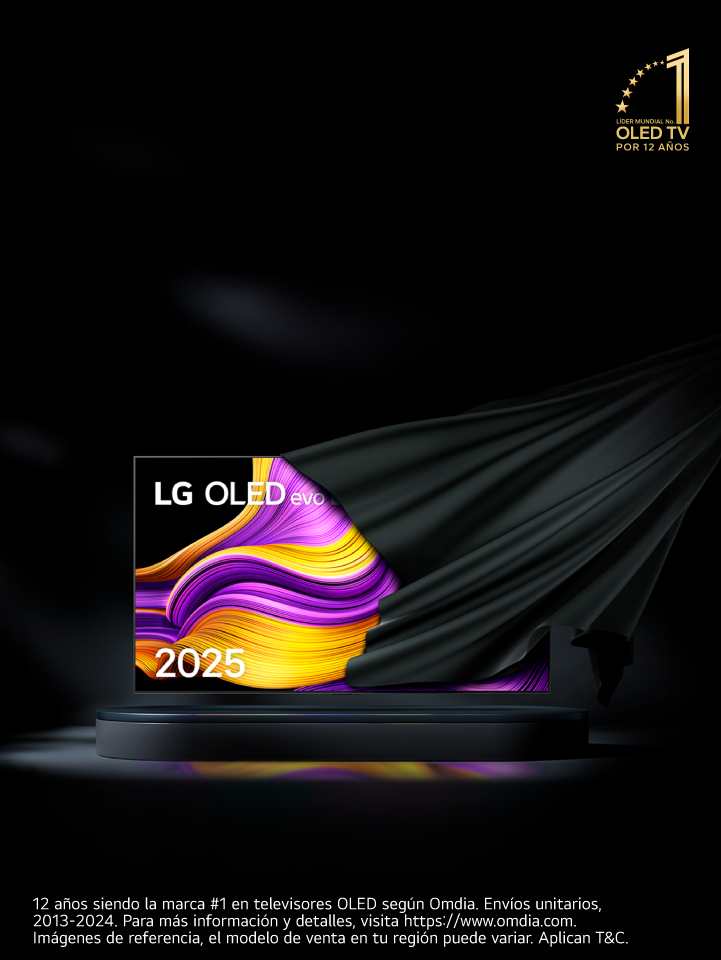 Imagen del nuevo TV LG OLED evo 2025