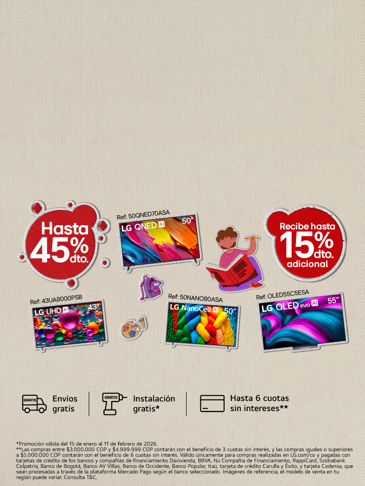 banner promocional Back to school TVs
