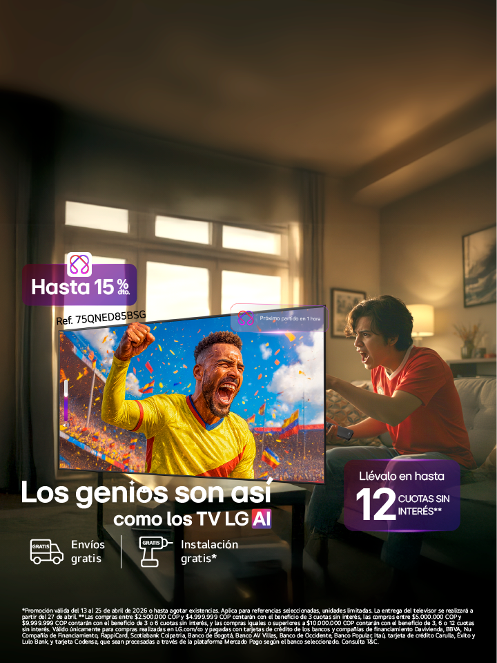 Promo LG de TVs LG