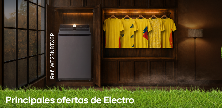 Banner promocional Electrodomésticos LG