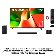 Combo TV LG OLED AI 55" con SoundBar, incluye Magic Remote