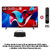 Combo de TV LG OLED evo AI 65" y XBOOM LG, incluye Magic Remote
