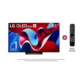 TV LG 65 Pulgadas OLED evo - OLED65C4PSA - Incluye Magic Remote
