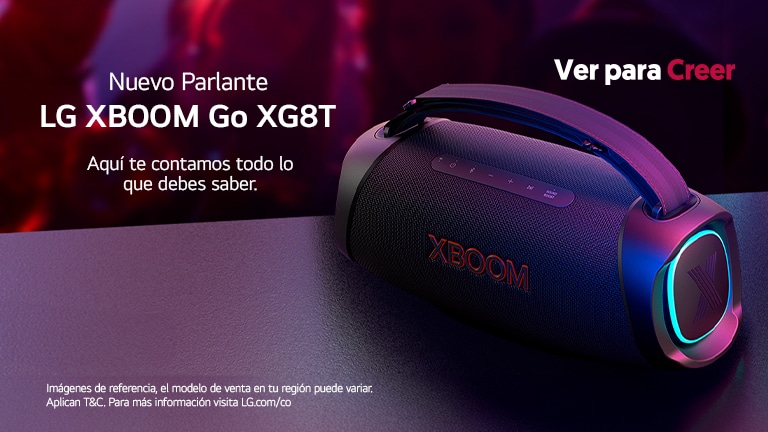¡LANZAMIENTO EXCLUSIVO! Nuevo Parlante LG XBOOM Go XG8T