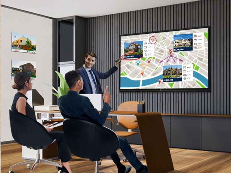 LG LED Display Leisure Room