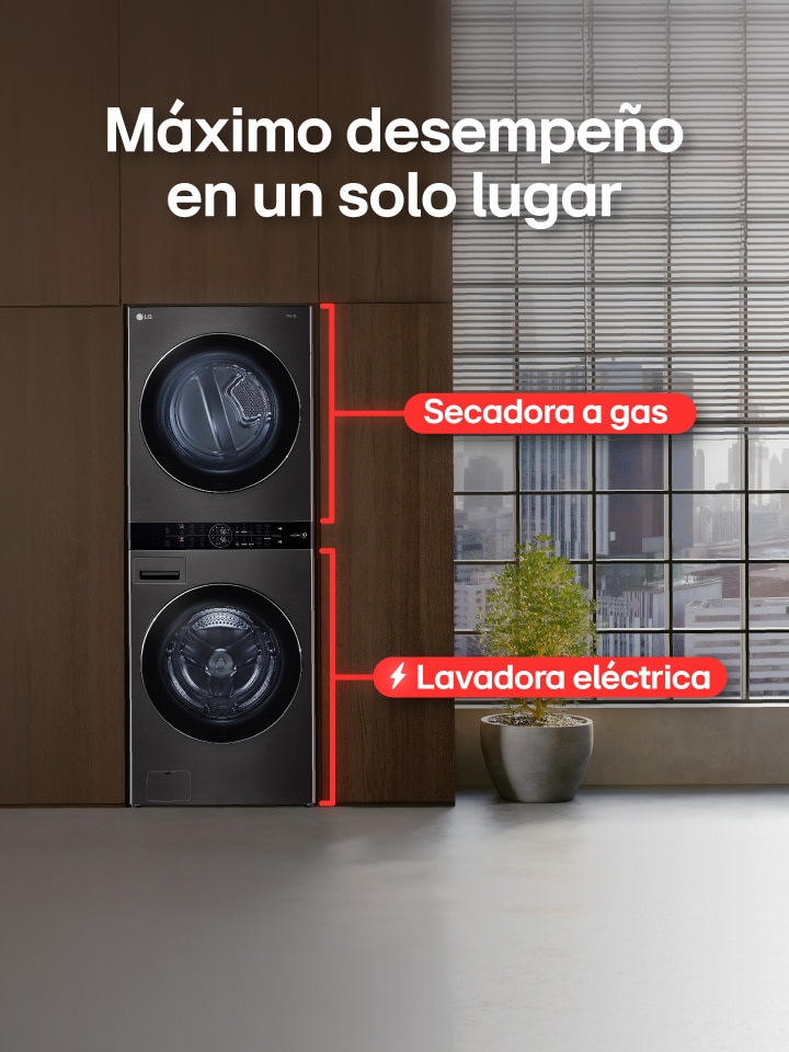 Máximo desempeño LG concentrado en un solo lugar.