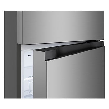 Fridge duct view of 217L Top Freezer Refrigerator Essence Matte Black with LinearCooling and Deodorizer.