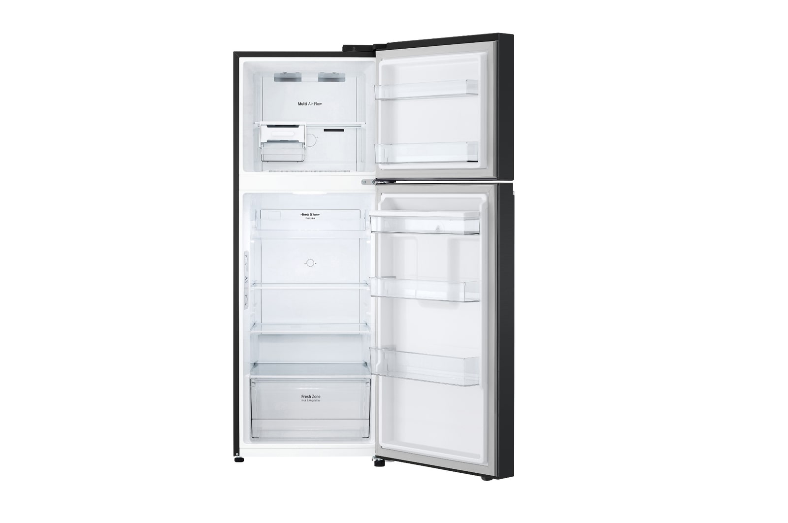 LG Nevera VT32KPY puertas abiertas frontal