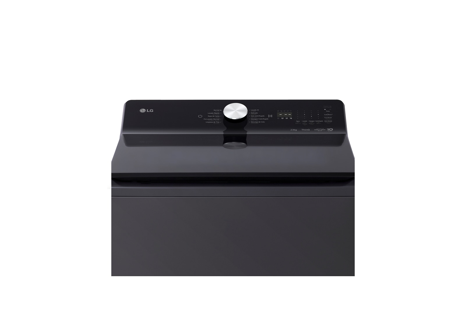 LG Lavadora LG Carga Superior 23Kg Gris Grafito AIDD EasyUnload, WT23EGTX6