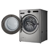 Perfil con tapa abierta Vista frontal Lavadora Carga Frontal LG WM25VFXS