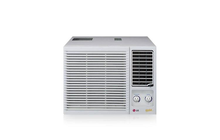Vista frontal de 9,000 Btu/h con sistema Gold -Fin Anti - Corrosion. W091CA