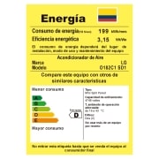 LG Aire Acondicionado Convencional - 18000 BTU - 220V, O182C1