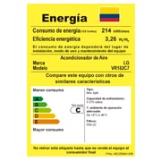 LG Aire Acondicionado ArtCool | 18000 BTU | 220V | Dual Inverter | Ahorro de Energía | Control por comandos de Voz | Anticorrosión | Plasmaster Ionizer, VR182C7