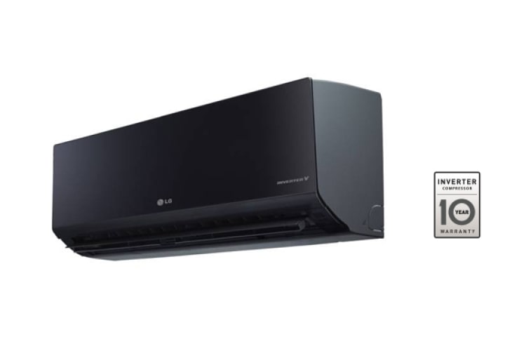 LG Art Cool Inverter V con un diseño sofisticado, Ahorro hasta un 60% de energia y con el filtro de 3M que podran cuidar la salud de tu familia., VR182CE