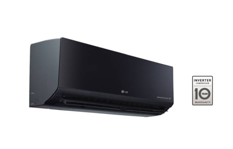 LG Art Cool Inverter V con un diseño sofisticado, Ahorro hasta un 60% de energia y con el filtro de 3M que podran cuidar la salud de tu familia., VR182CE
