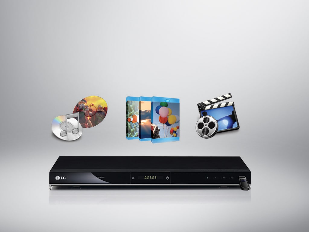 Reproductor Blu-Ray Disc Netcast - USB - BD550 | LG Colombia