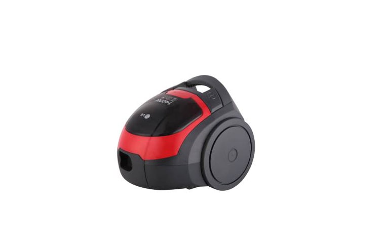 LG Aspiradora Compacta, 1400W de potencia, Potencia de succión 240W, capacidad 1LT. No necesita bolsa, sistema Ciclón Elíptico., VC1014NNDC