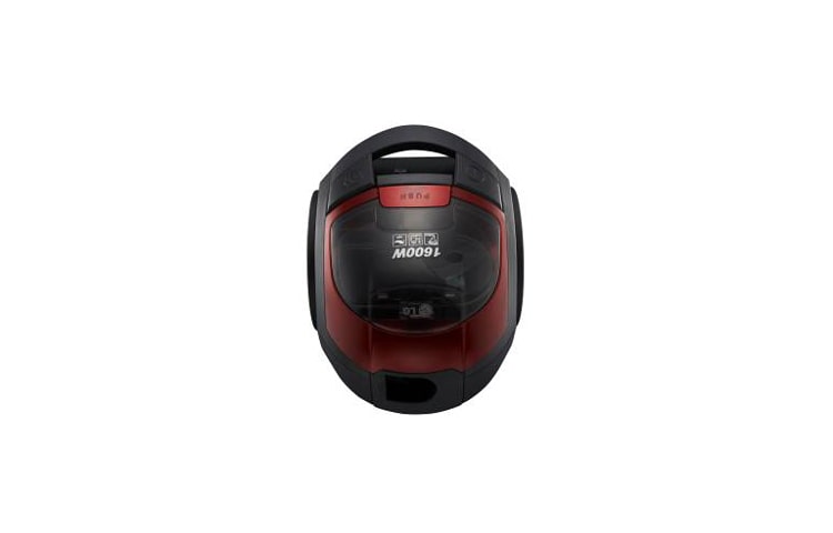 LG Aspiradora Compacta, 1400W de potencia, Potencia de succión 240W, capacidad 1LT. No necesita bolsa, sistema Ciclón Elíptico., VC1014NNDC