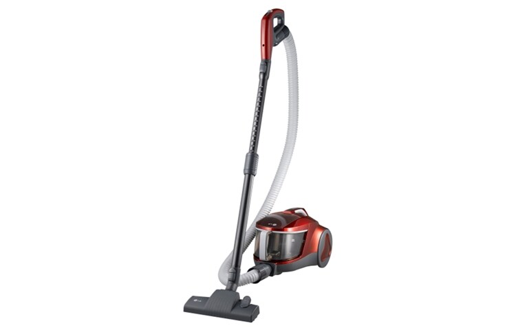 Vista frontal de ASPIRADORA COMPACTA, 1600W DE POTENCIA, POTENCIA DE SUCCIÓN 280W, CAPACIDAD 1.5 LT. NO NECESITA BOLSA, SISTEMA CICLÓN ELÍPTICO. VC4216NR