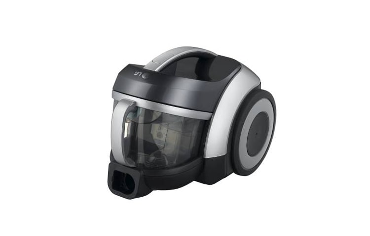LG Aspiradora 1600W de potencia, potencia de succión 260W, capacidad 1.5Lts. No necesita bolsa, sistema Ciclón Elíptico y Anti-ácaros. Filtro Hepa y regulador de potencia electrónico., VC6817NHTY