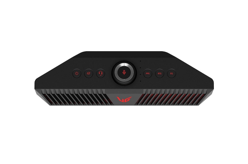 LG Ultragear GP9 - Altavoz portátil para juegos con auriculares DTS: X | Hi-Fi Quad DAC | micrófono para chat de voz | batería de 5 horas | audio de alta resolución | Bluetooth, GP9