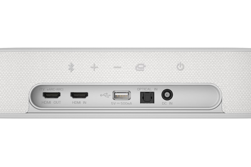 LG Barra de sonido QP5W Éclair | 320W de potencia |3.1.2 canales | Hi-Res Audio | Dolby Atmos | DTS:X | HDMI eARC., QP5W