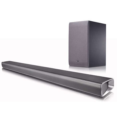 Lg sj5 2.1 soundbar outlet