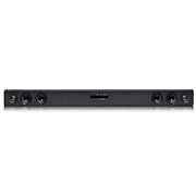 LG Barra de sonido SQC2 con 300W de potencia y 2.1 canales. Sonido envolvente Dolby Digital con bajos potentes. Conectividad Bluetooth | USB y entrada óptica, SQC2