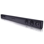 LG Barra de sonido SQC2 con 300W de potencia y 2.1 canales. Sonido envolvente Dolby Digital con bajos potentes. Conectividad Bluetooth | USB y entrada óptica, SQC2