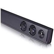 LG Barra de sonido SQC2 con 300W de potencia y 2.1 canales. Sonido envolvente Dolby Digital con bajos potentes. Conectividad Bluetooth | USB y entrada óptica, SQC2