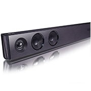 LG Barra de sonido SQC2 con 300W de potencia y 2.1 canales. Sonido envolvente Dolby Digital con bajos potentes. Conectividad Bluetooth | USB y entrada óptica, SQC2