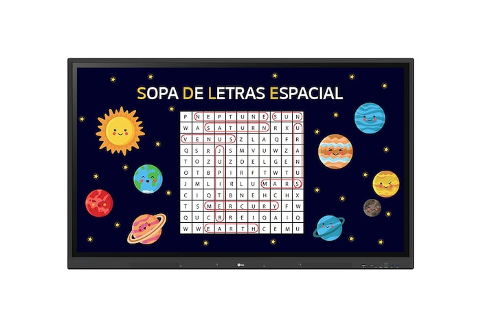 LG CreateBoard, Pantalla Interactiva, 75TR3DK-B