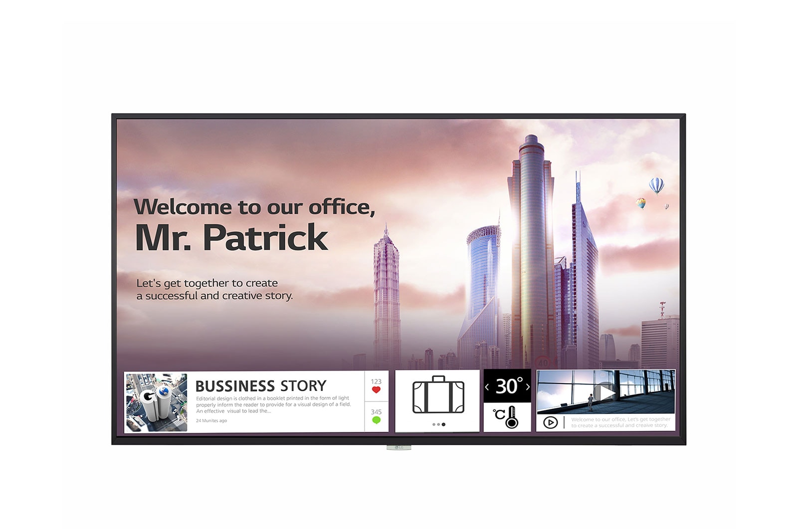 LG Serie UH5F-H, 55UH5F-H